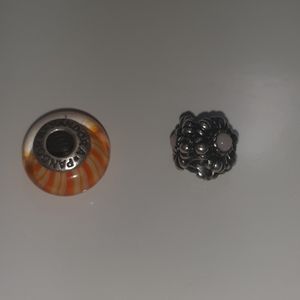 Two Pandora Charms